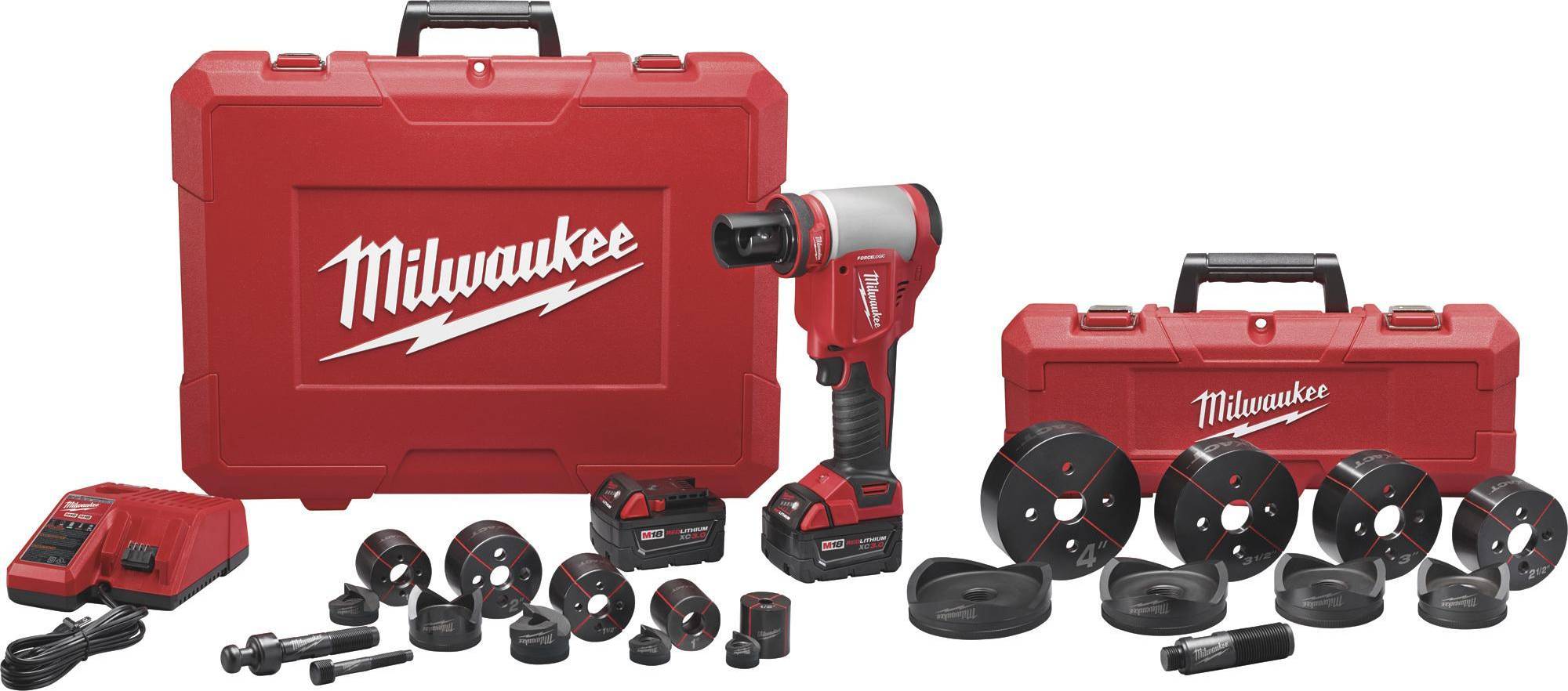 Milwaukee m18 kit Milwaukee ForceLogic M18 Kit
