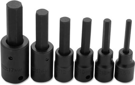Metric socket set Proto Metric Hex Bit Set Socket Bit