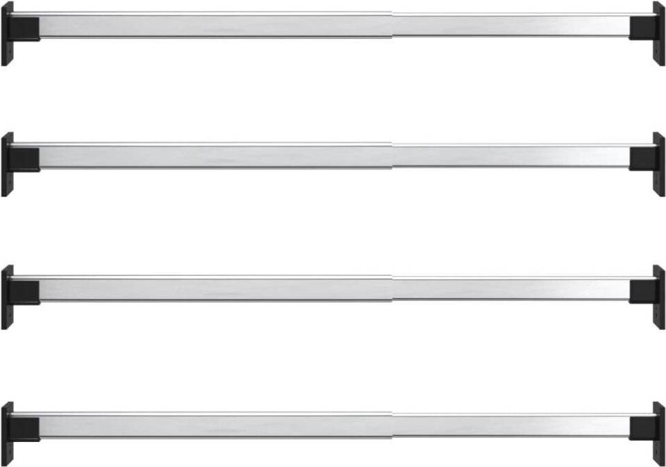 Telescopic rails vidaXL Telescopic Rails Wardrobe