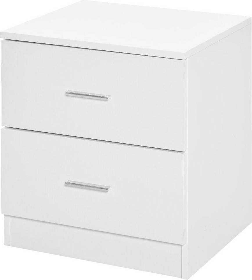 Homcom 2 Drawers White