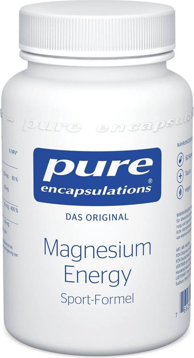 Magnesium Pure Encapsulations Magnesium Energy Sport-Formel 60 Stk.