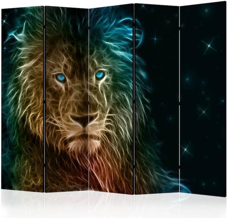 Arkiio Abstract lion... II Rumsavdelare 225x172cm