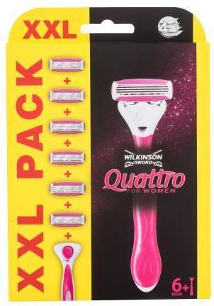 Wilkinson Sword Quattro Rakhyvel 6 Rakblad