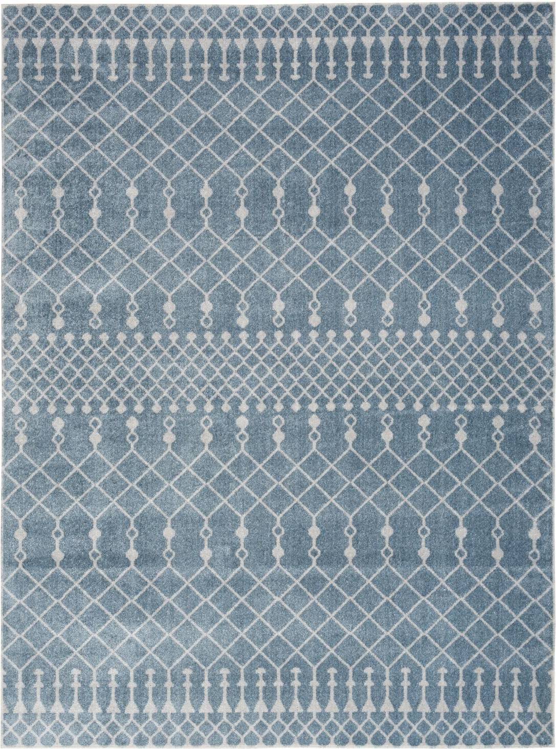 Nourison Astra Machine Blue