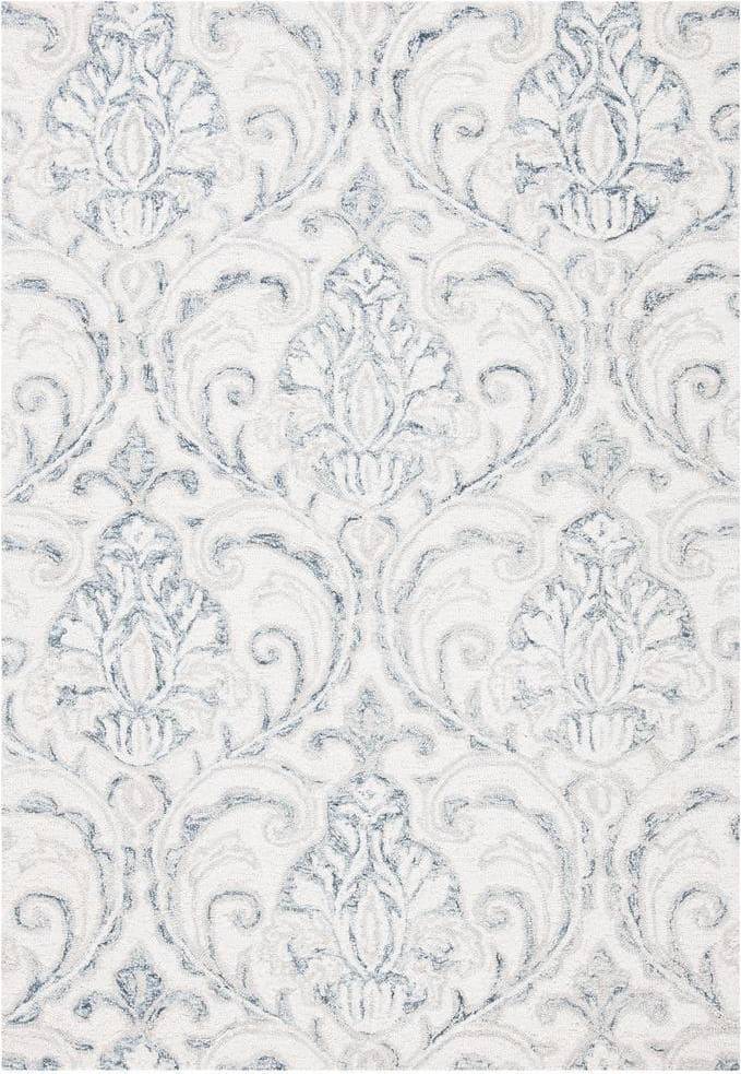 Safavieh Micro-Loop Collection Gray, White