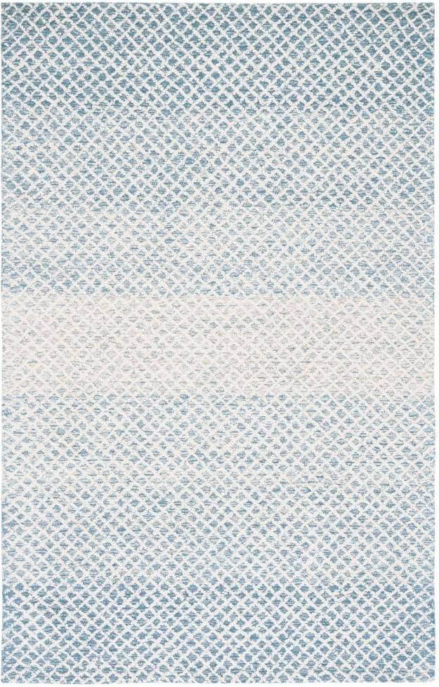Safavieh Micro-Loop Collection Blue, White