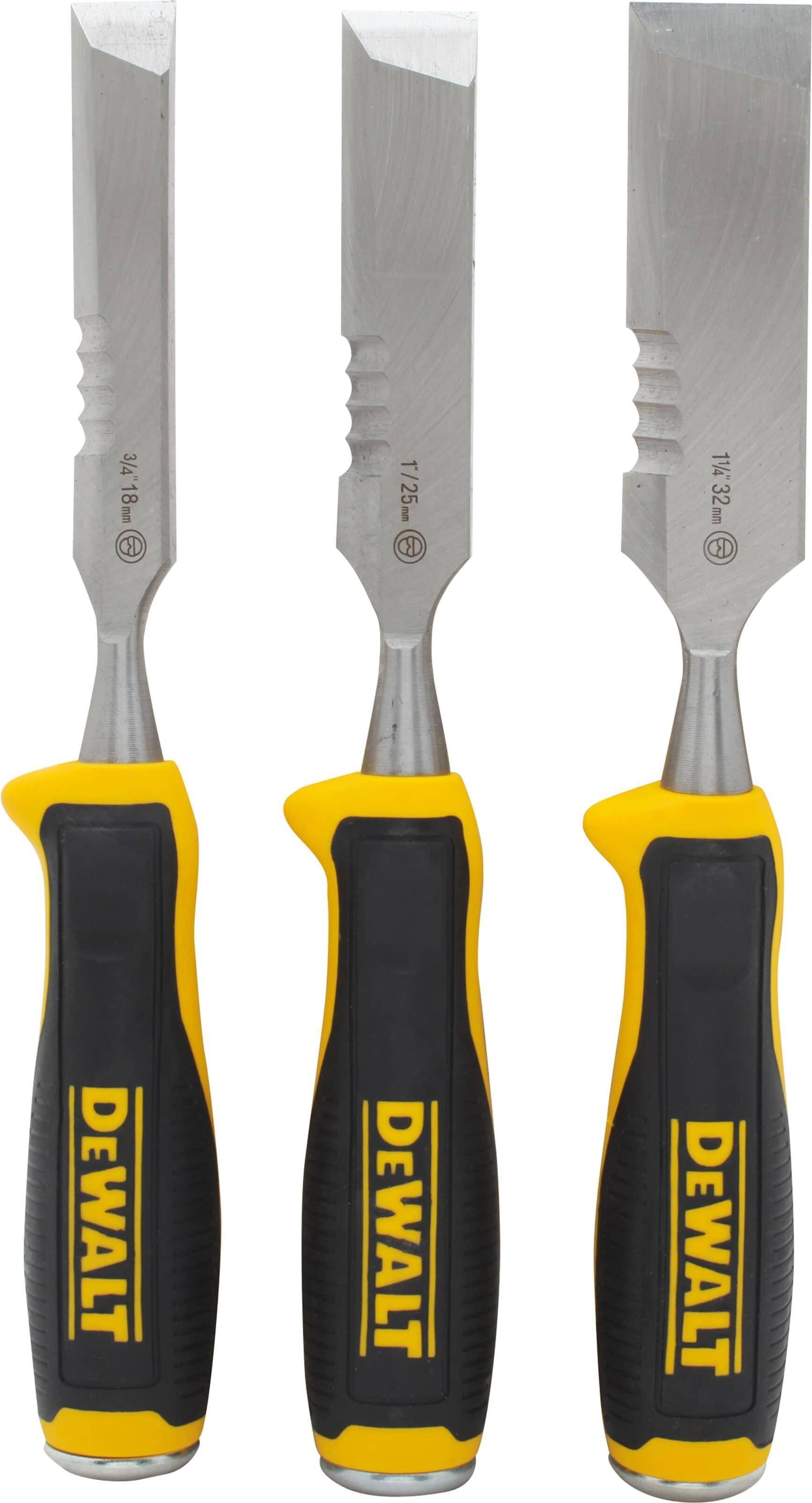 Dewalt 3-Piece Chisel Set Carving Chisel