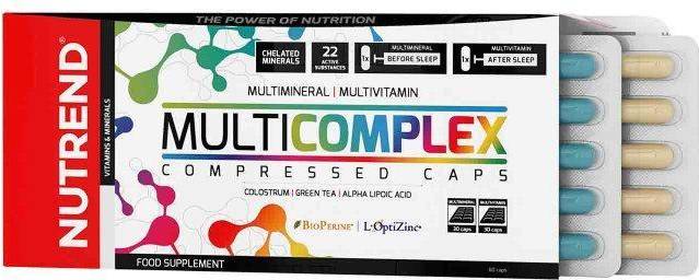 Nutrend MultiComplex Compressed Caps 60 Caps 60 pcs
