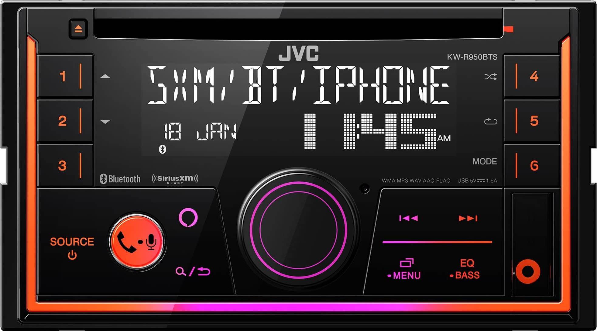 Cd car stereo JVC KW-R950BTS CD Receiver