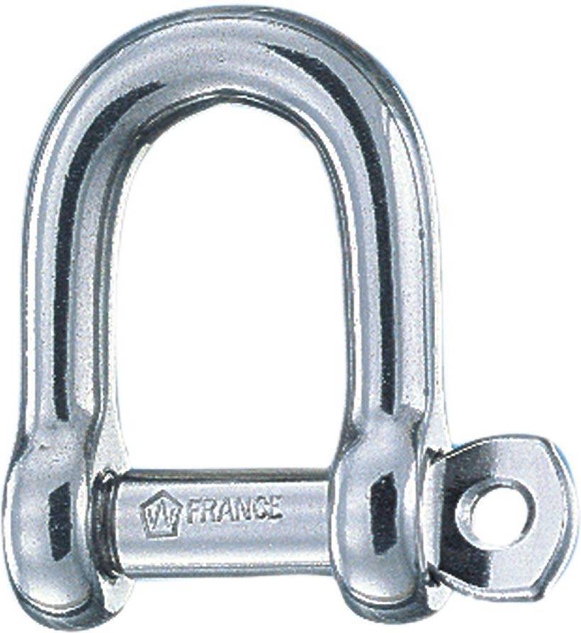 D-sluiting Gevangen Pin Rvs 12 Mm Default