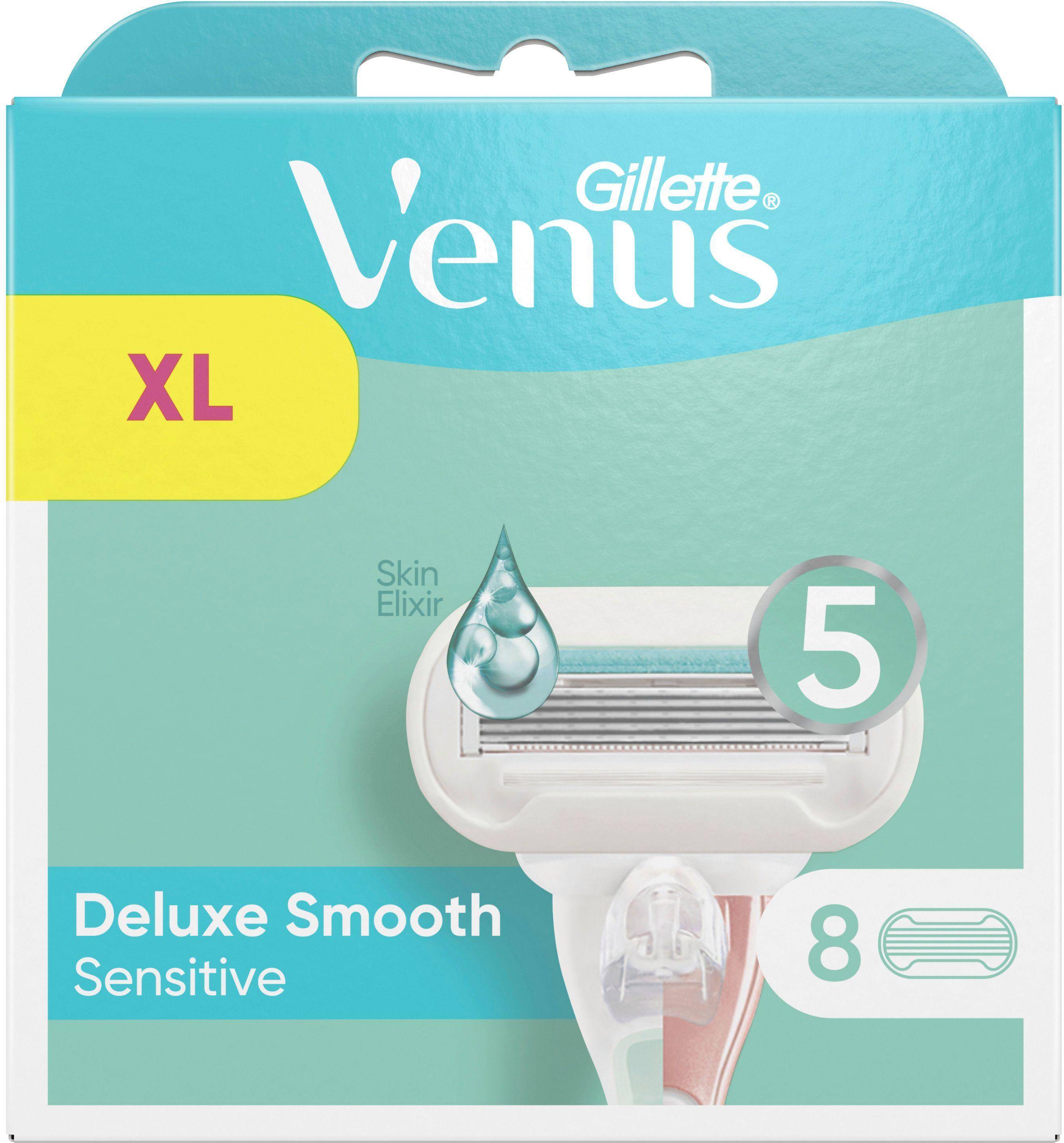 Venus rakblad sensitive Gillette Venus Deluxe Smooth Sensitive Racket Blades 8pcs