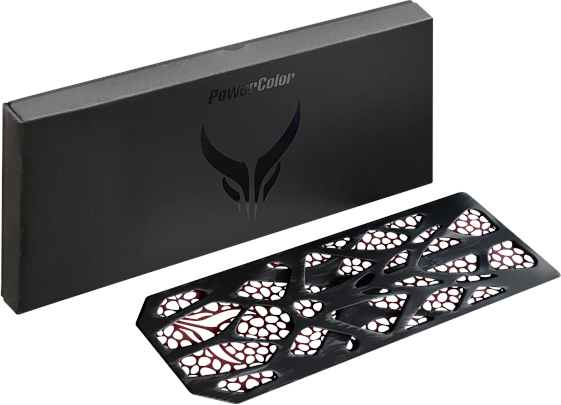 Generative Swappable Backplate for Red Devil RX 7000 Series