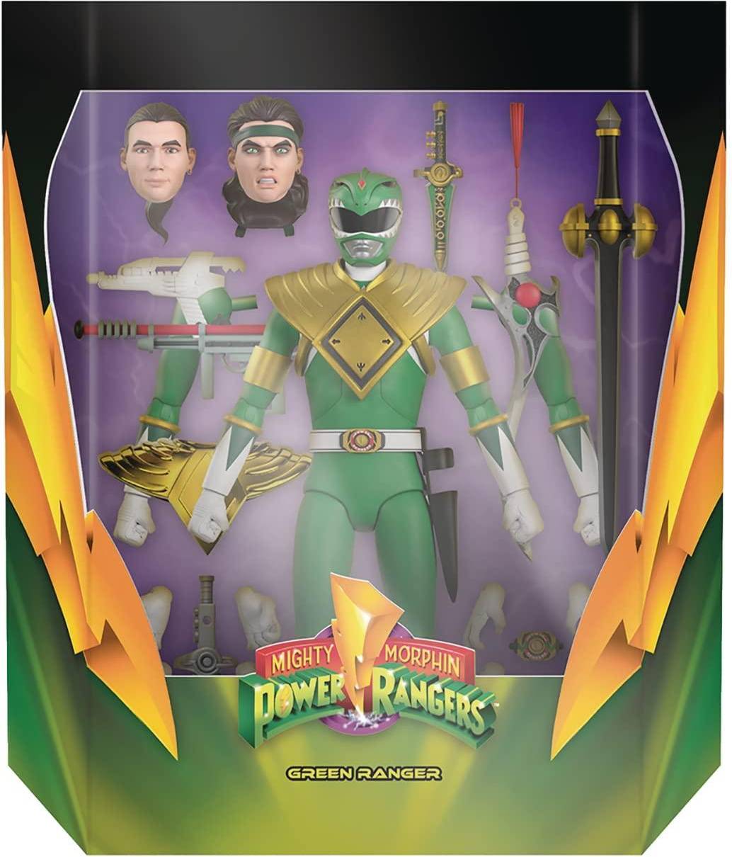 Super7 Mighty Morphin Power Rangers Ultimates Green Ranger 18cm