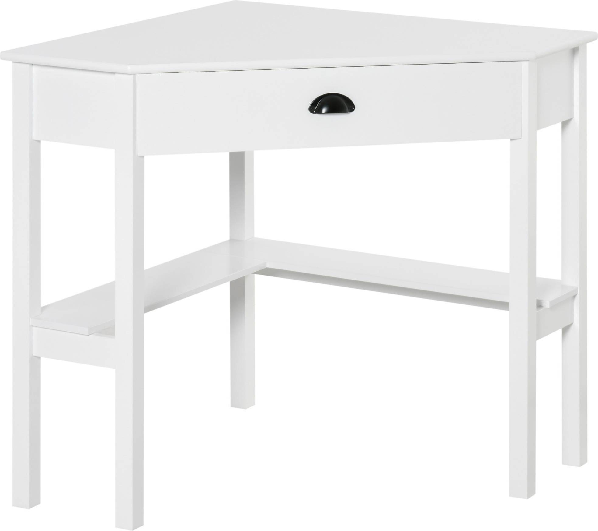 Corner desk Homcom Corner Triangle Writing Desk