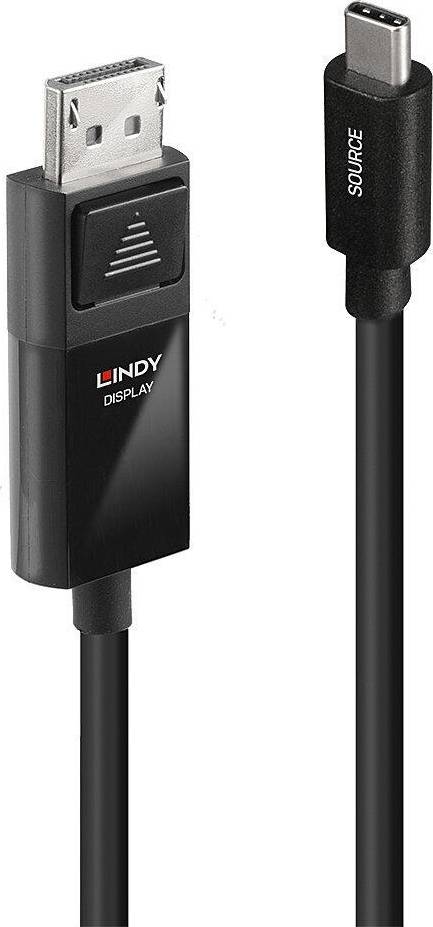 Lindy 43342, USB Type-C, DisplayPort, Hansti..
