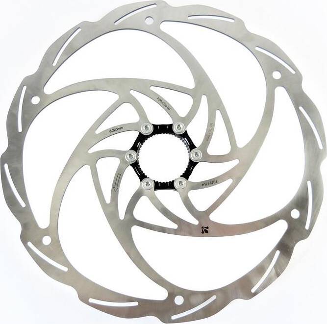 Centerlock Rotor Silver Ø160mm