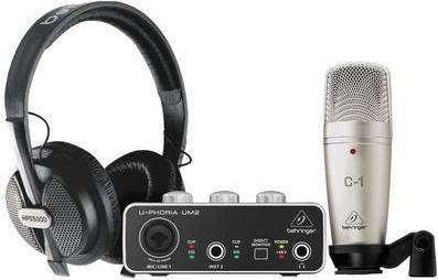 Studio recording bundle Behringer Recording Podcasting Bundle