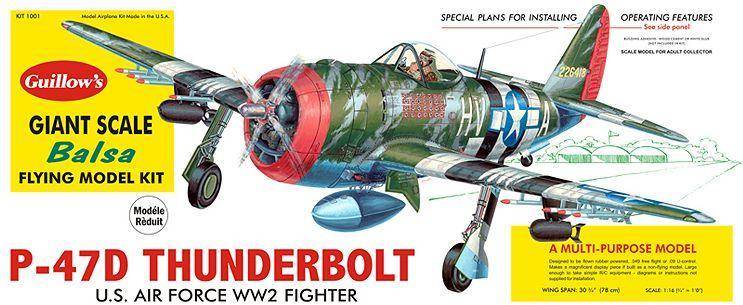 P-47D Thunderbolt Model Kit
