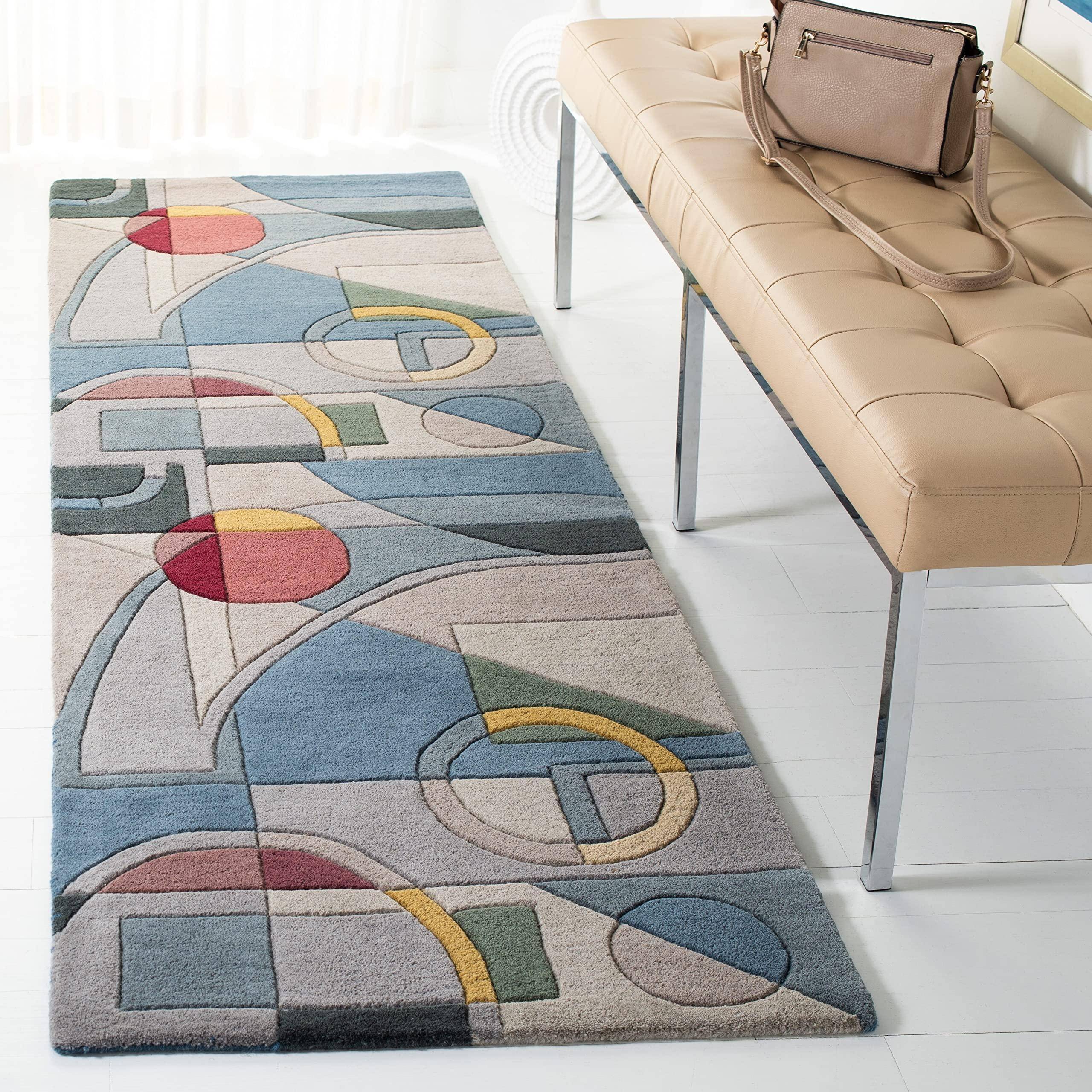 Safavieh Rodeo Drive Collection Multicolor, Blue 6x"