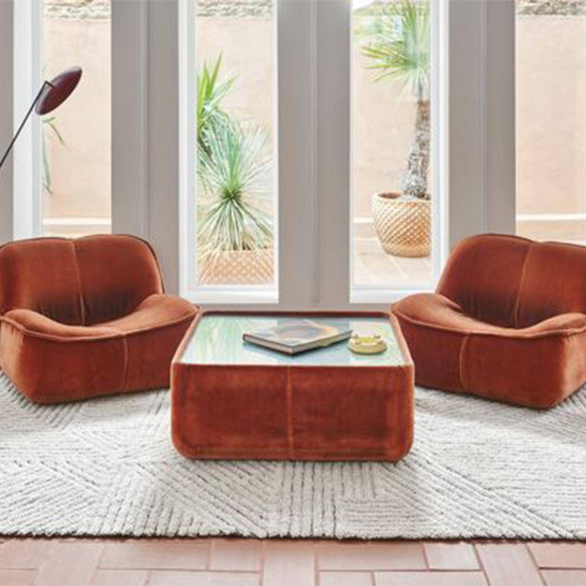 Lorena Canals Woolable Rug White, Brown