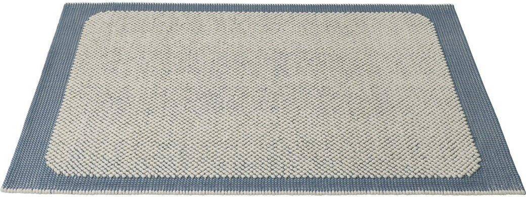 Jute rug Muuto Pebble Rug Pink, Blå cm