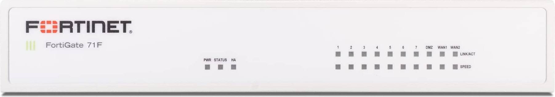 FortiGate 71F Hardware, Plus