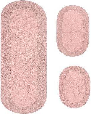 Home Weavers Double Ruffle 3 Piece Set Bath