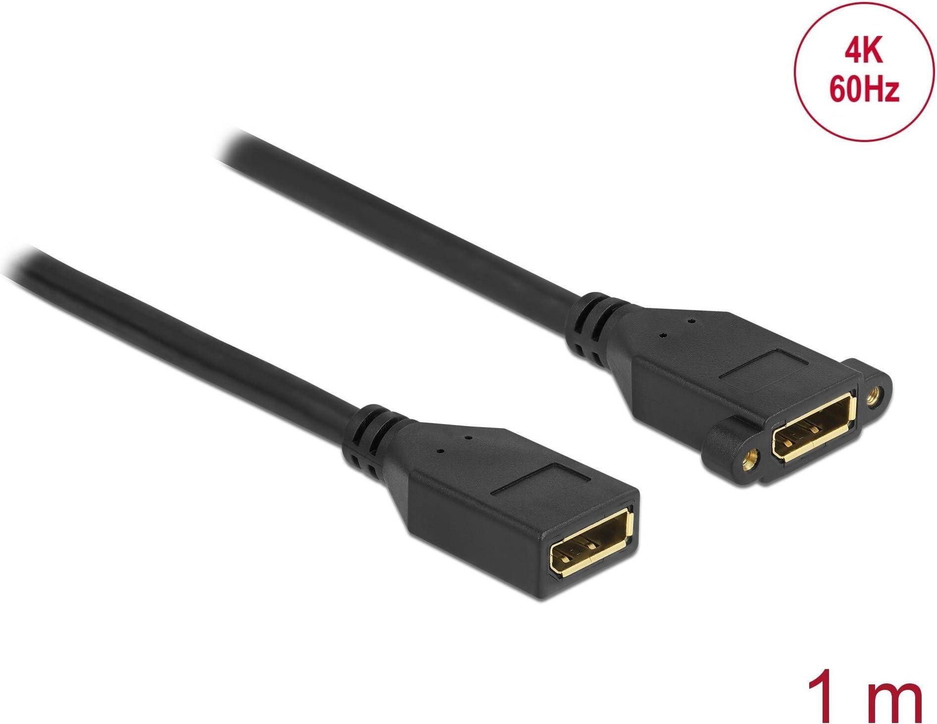 DeLock 20 Pin DisplayPort Hun 1 m