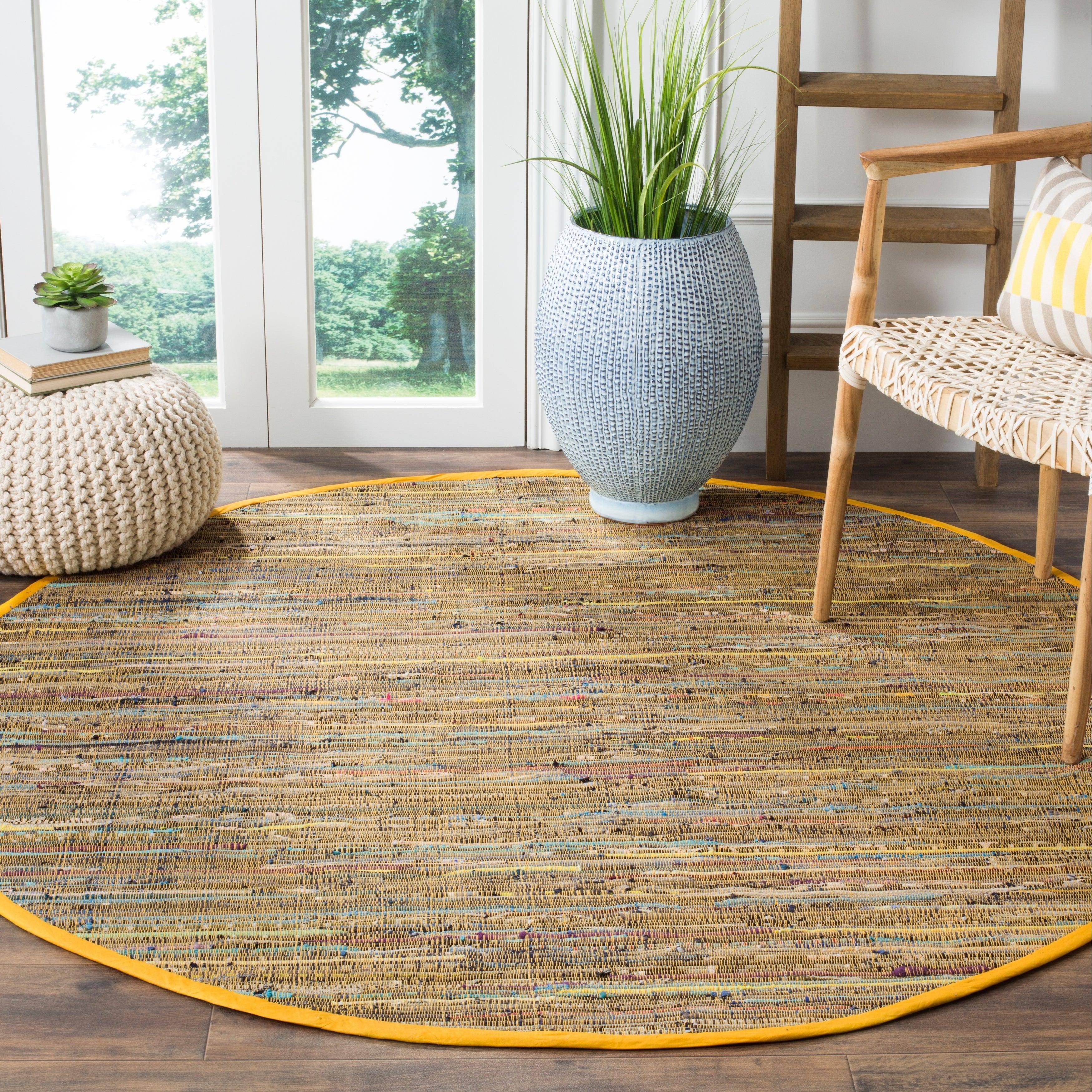 Safavieh Rag Rug Collection Yellow