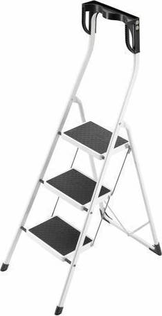 Platform Stepladder, Steel, 11-7/8 In. W