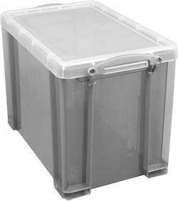 Really Useful Boxes Box 19 Litre Transparent Smoke Storage Box