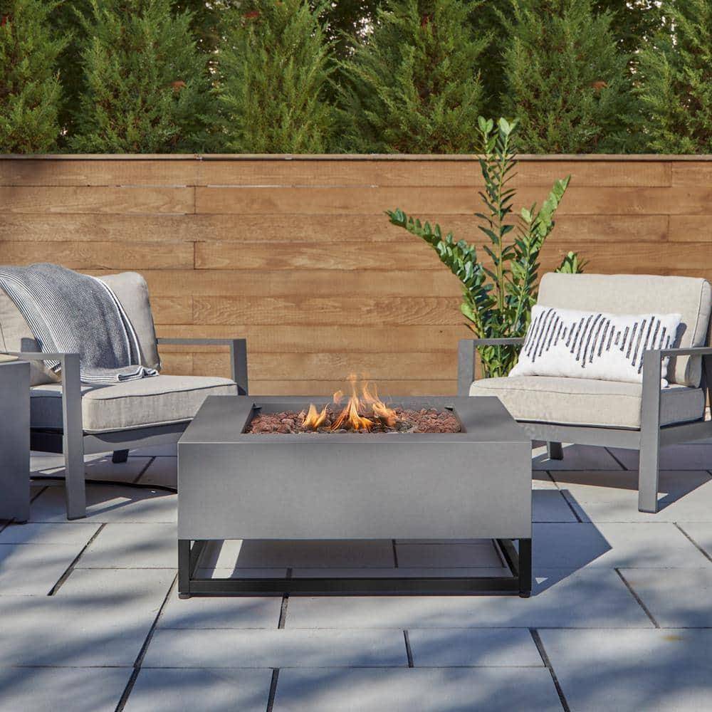 36" Square LP Fire