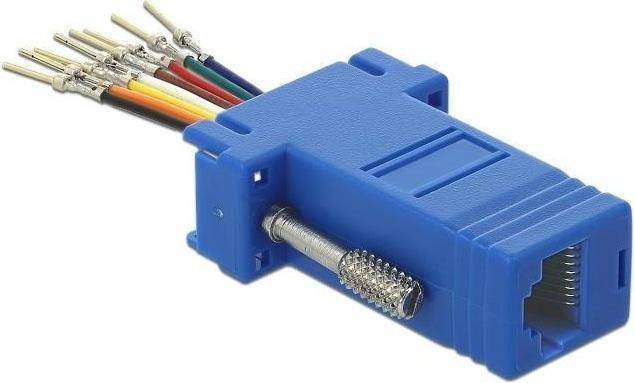 DeLock Adapter Sub-D 9 RJ45 Kit