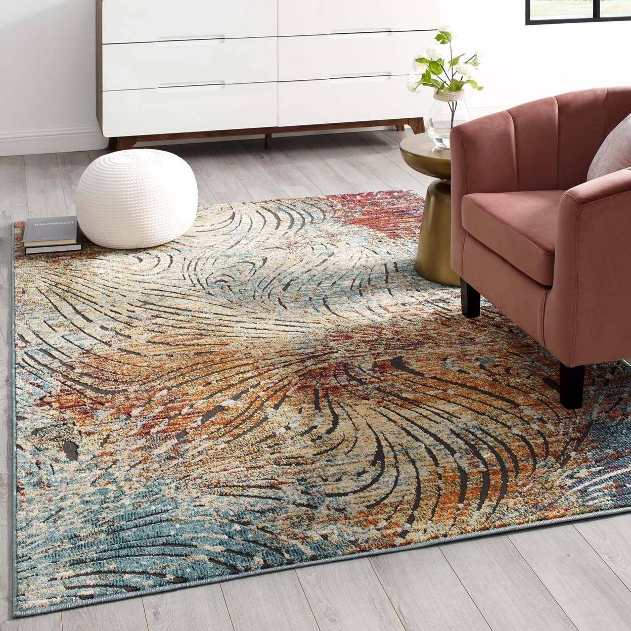 modway Multi Color Gray, Multicolor