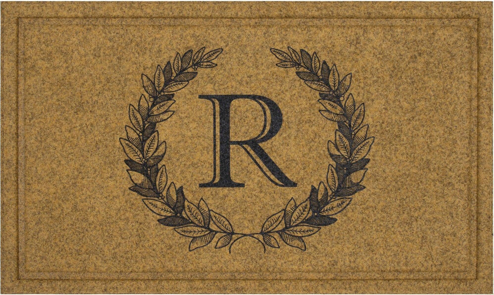 Monogram Initial Monogram R
