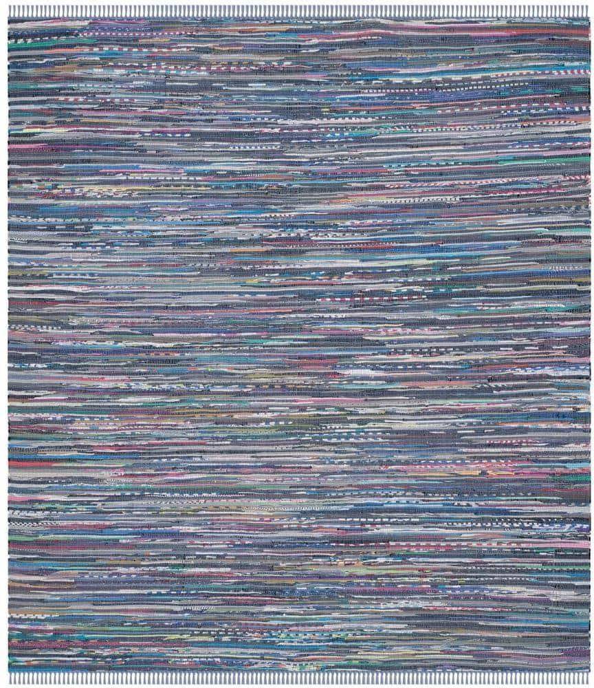 Safavieh Rag Rug Collection Purple, Multicolor