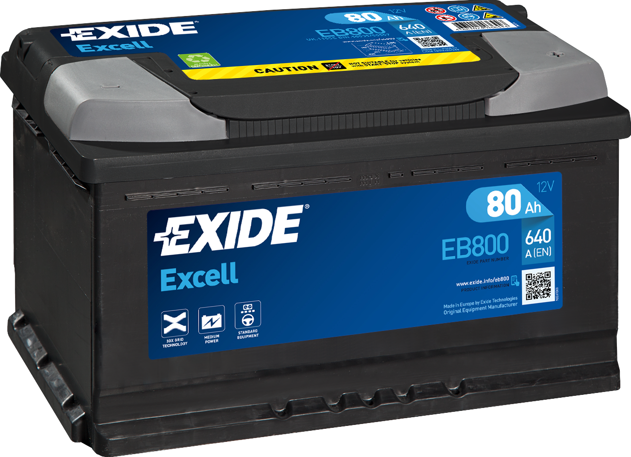 Exide Excell EB800