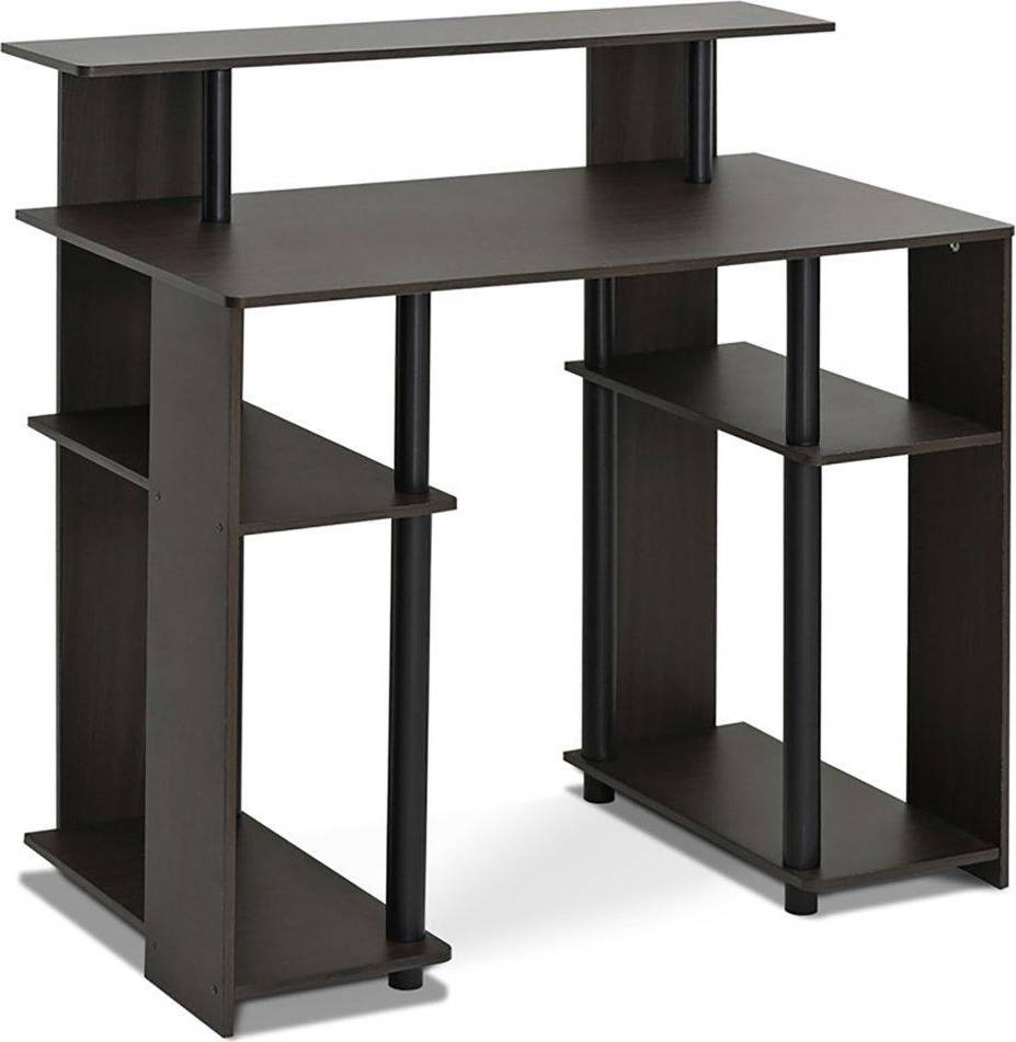 Furinno JAYA Simple Design Walnut Computer Writing Desk
