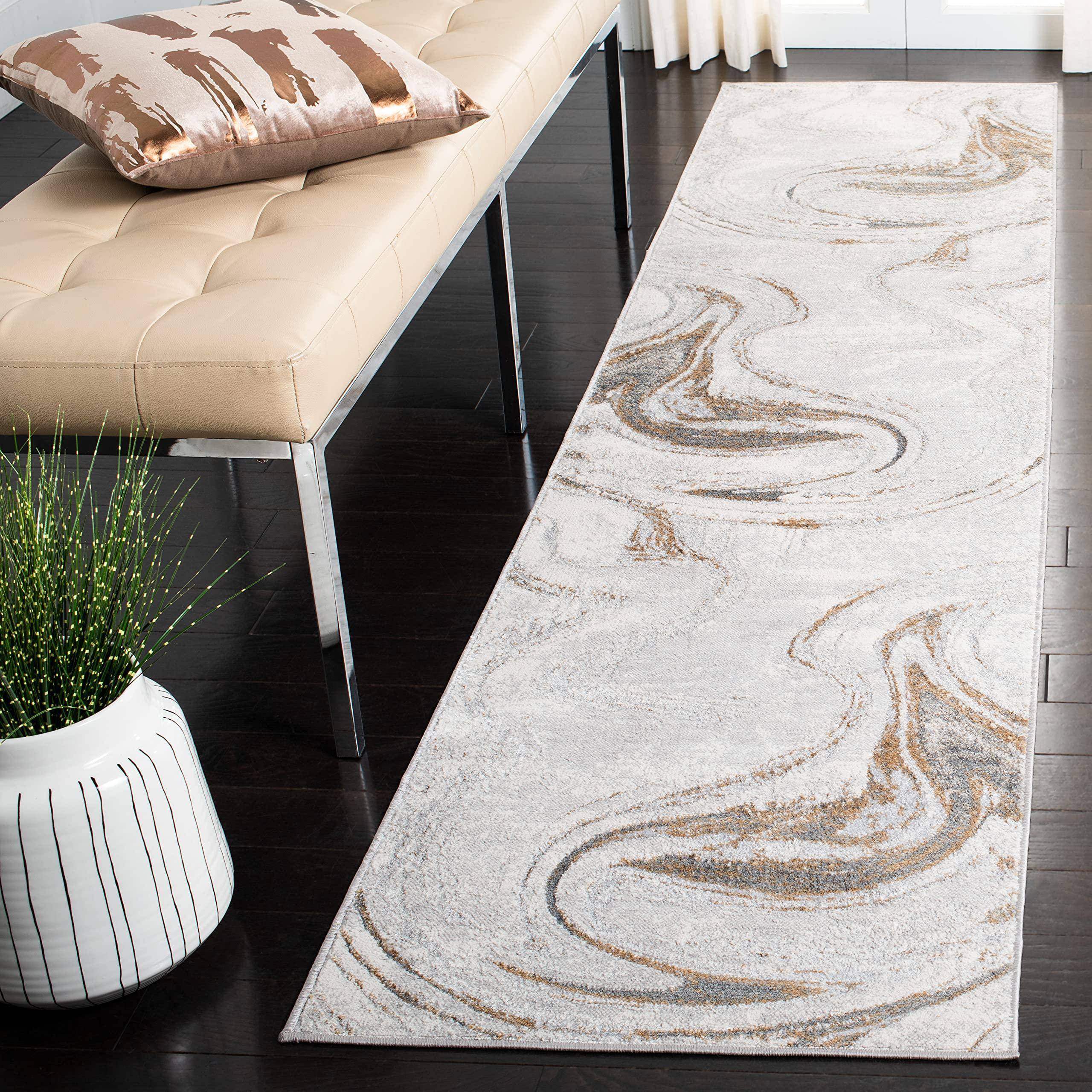 Safavieh Orchard Collection Gold, Gray, Multicolor
