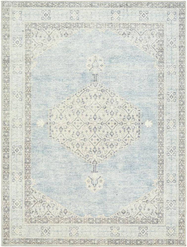 Surya Area Rug Brown, Purple, Blue