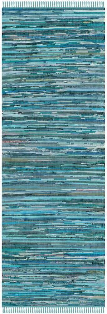 Safavieh Rag Rug Collection Multicolor, Blue