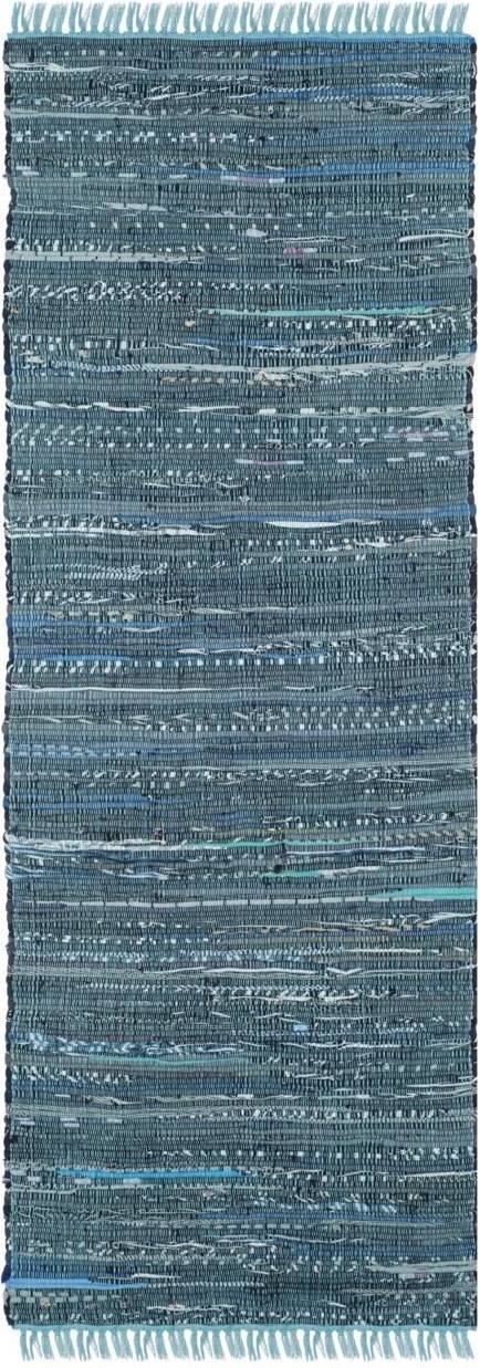 Safavieh Rag Rug Collection Multicolor, Blue 27x"