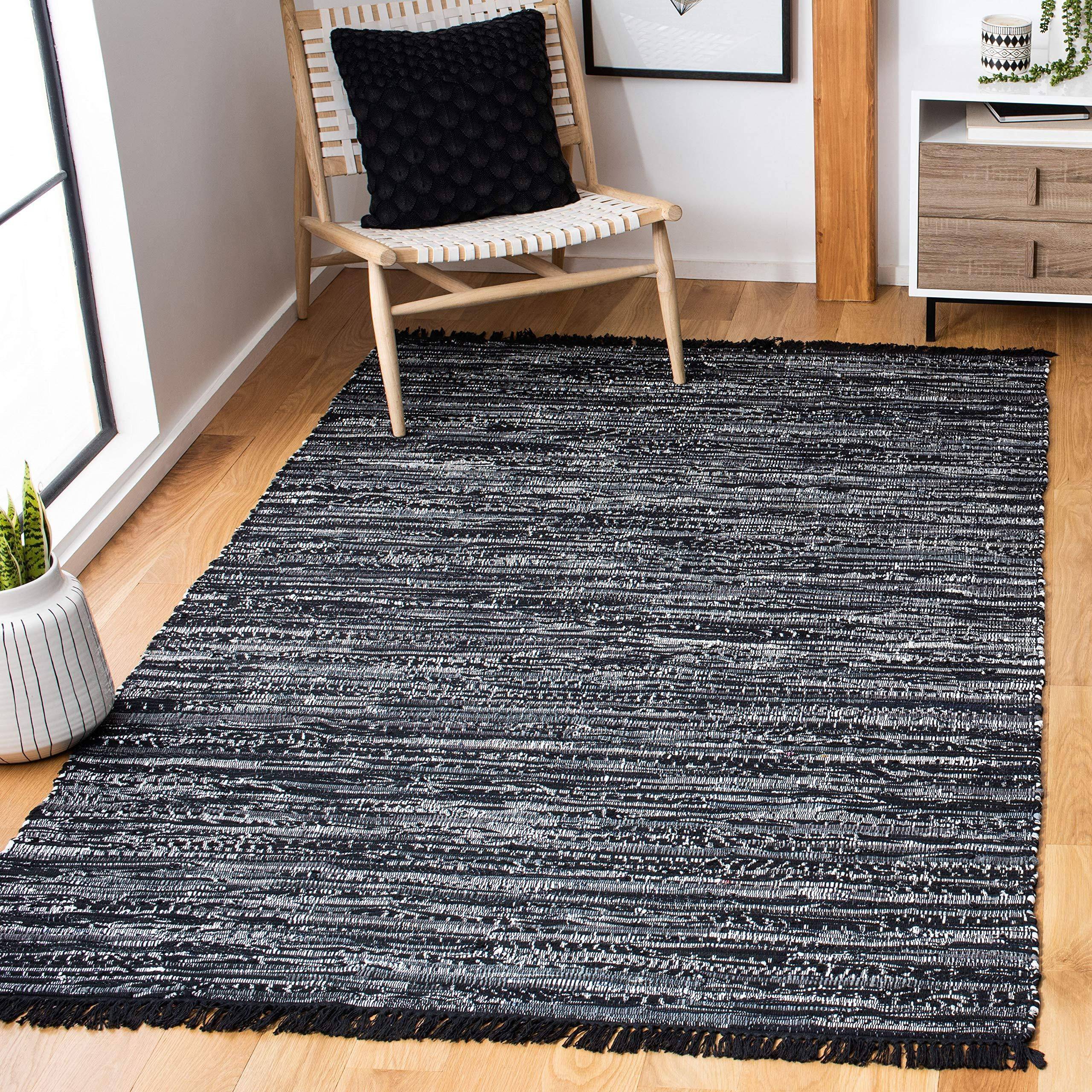 Safavieh Rag Rug Collection Black