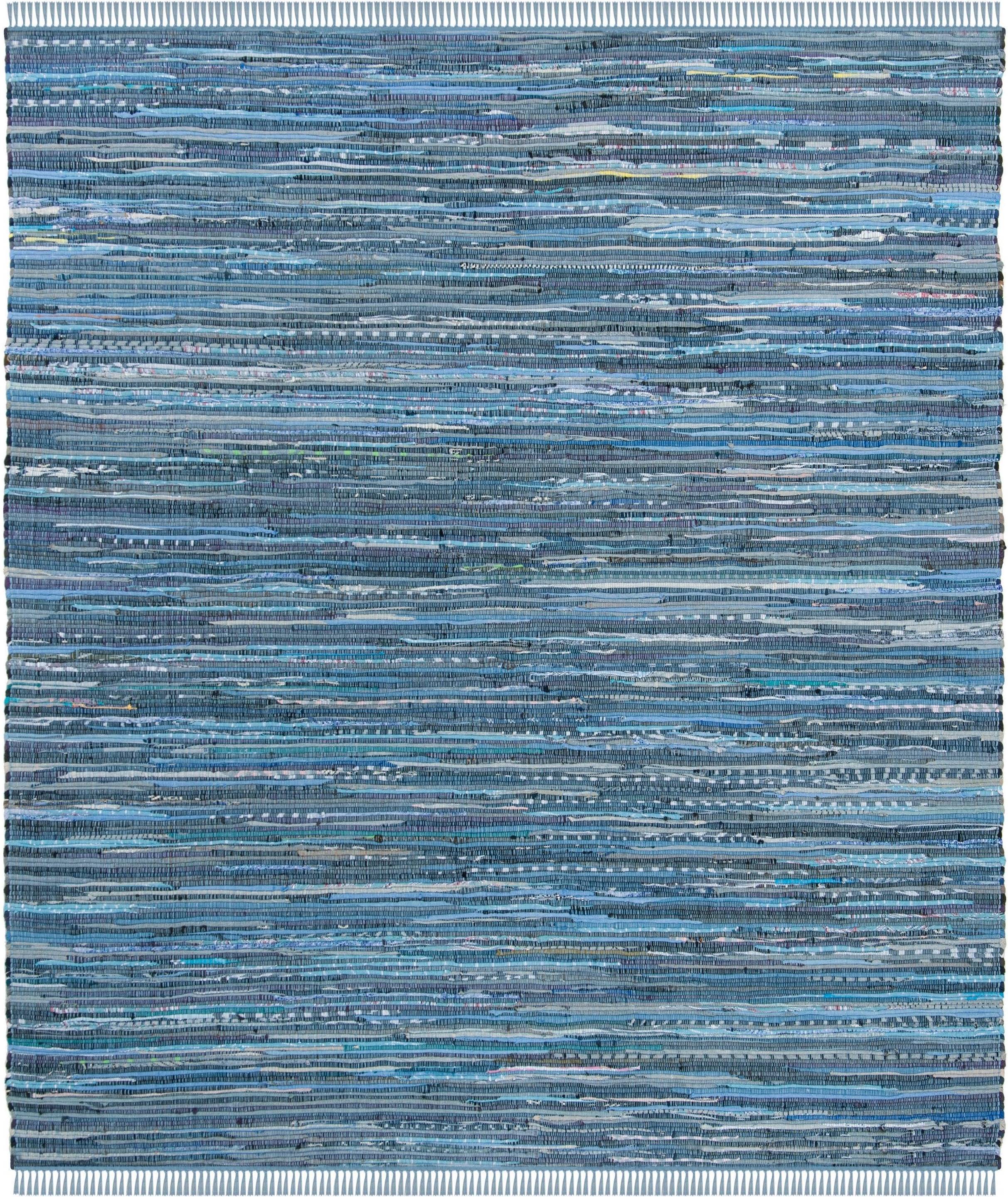 Safavieh Handmade Rag Rug Multicolor, Blue