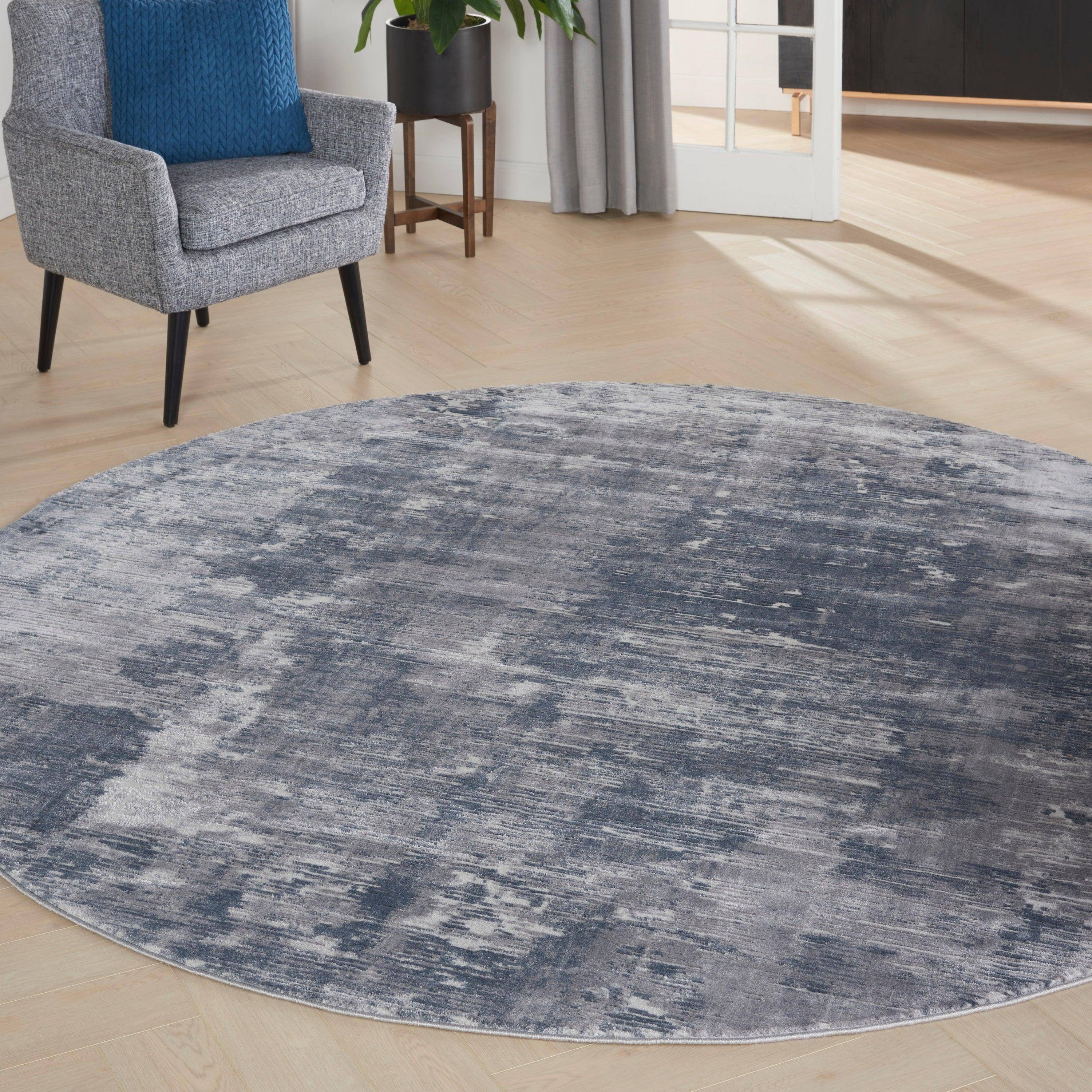 Nourison Rustic Textures Area Rug Grey 7'10' Grey