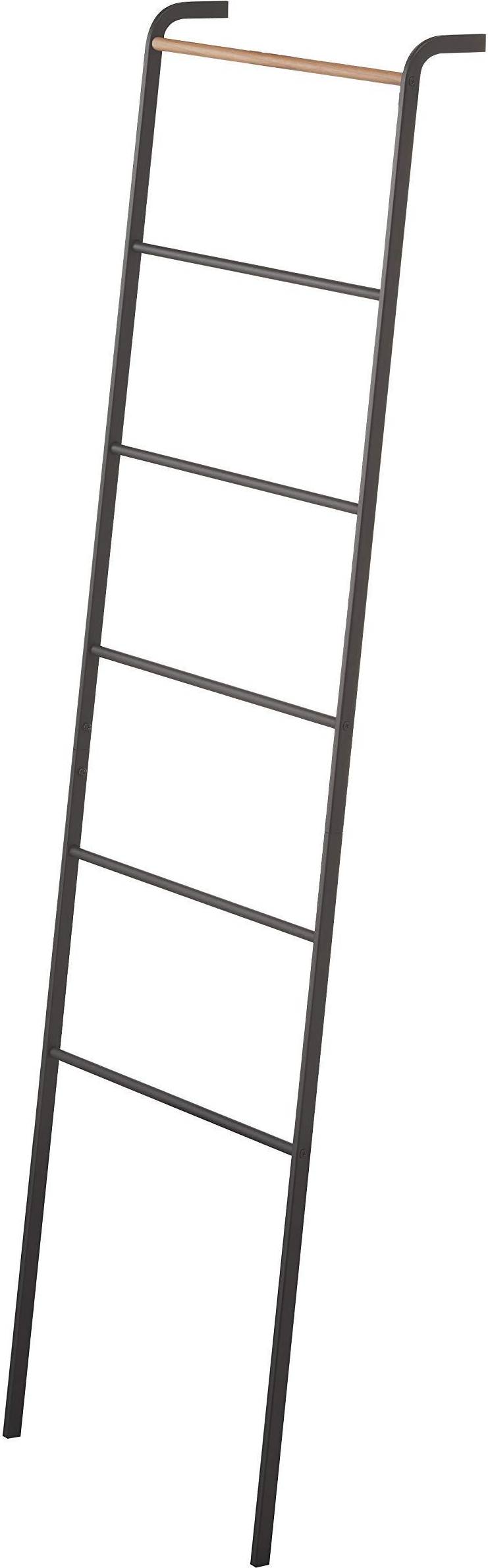 Yamazaki Home Tower Leaning Ladder Clothes Rack