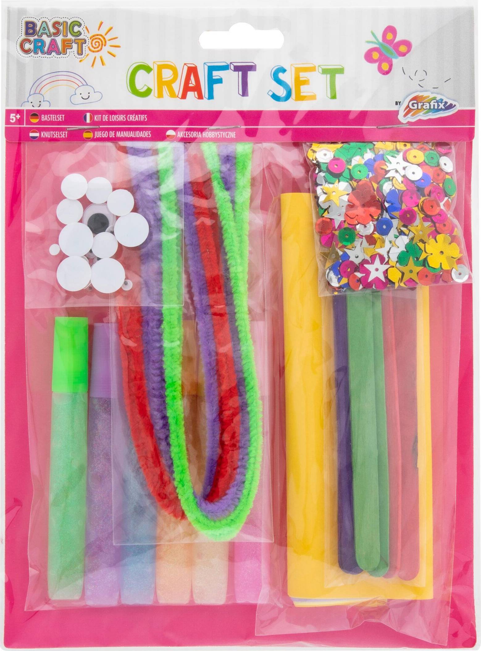 Grafix Pysselset Rosa