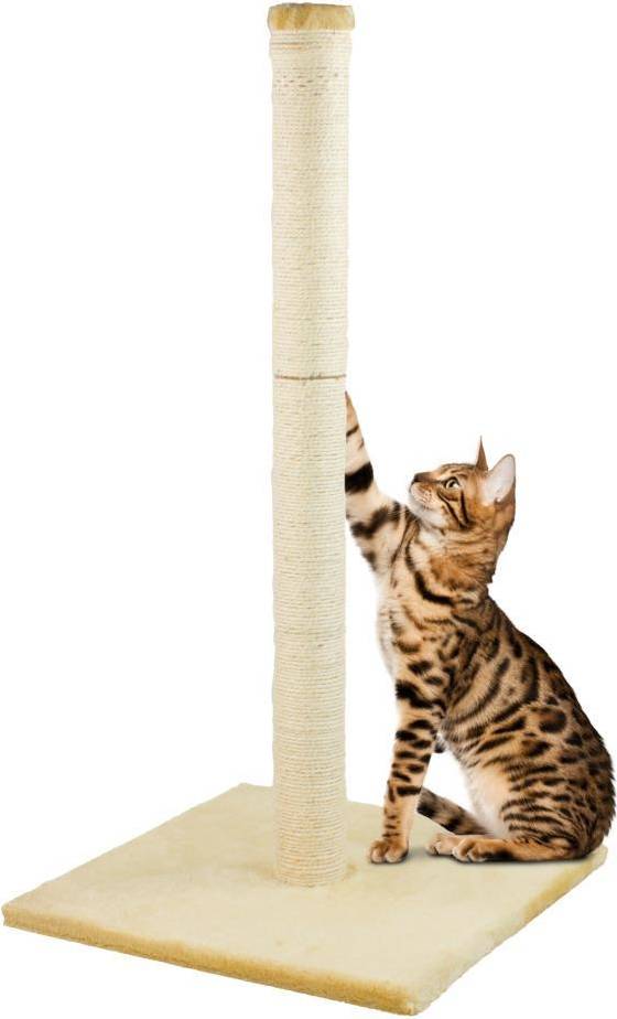 KCT Beige Cat Scratching Post Activity Tree