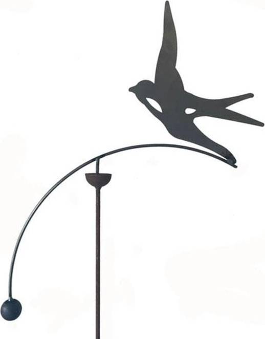 Poppyforge LTD Swallow Wind Rocker Single Bare Metal/Ready To Rust