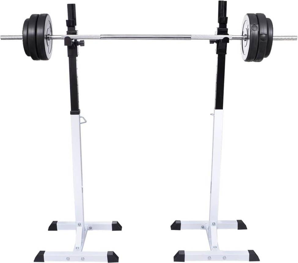 vidaXL Squat Barbell Rack